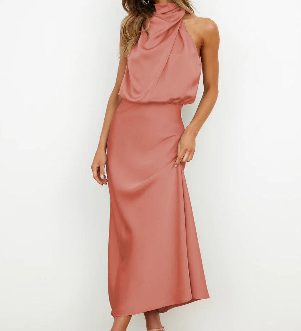 Emanuela – Elegantní Dlouhá Šaty s Klasickým Střihem
