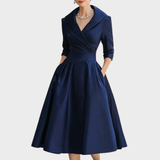 Adéla - Elegantní midi šaty