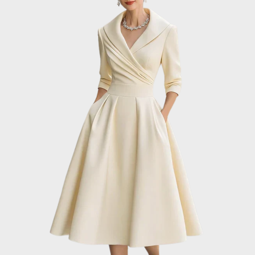 Adéla - Elegantní midi šaty