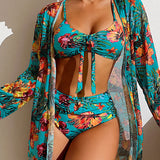 Glenda - Bikiny s květinovou sukní
