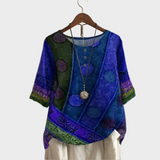 Valerie - Barevný boho-top