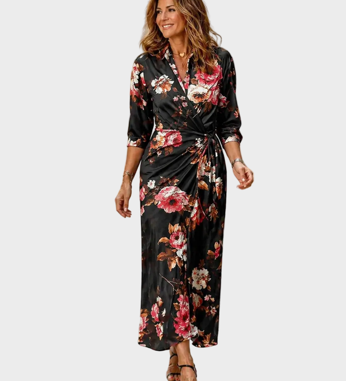 Lola - Maxi Print Šaty