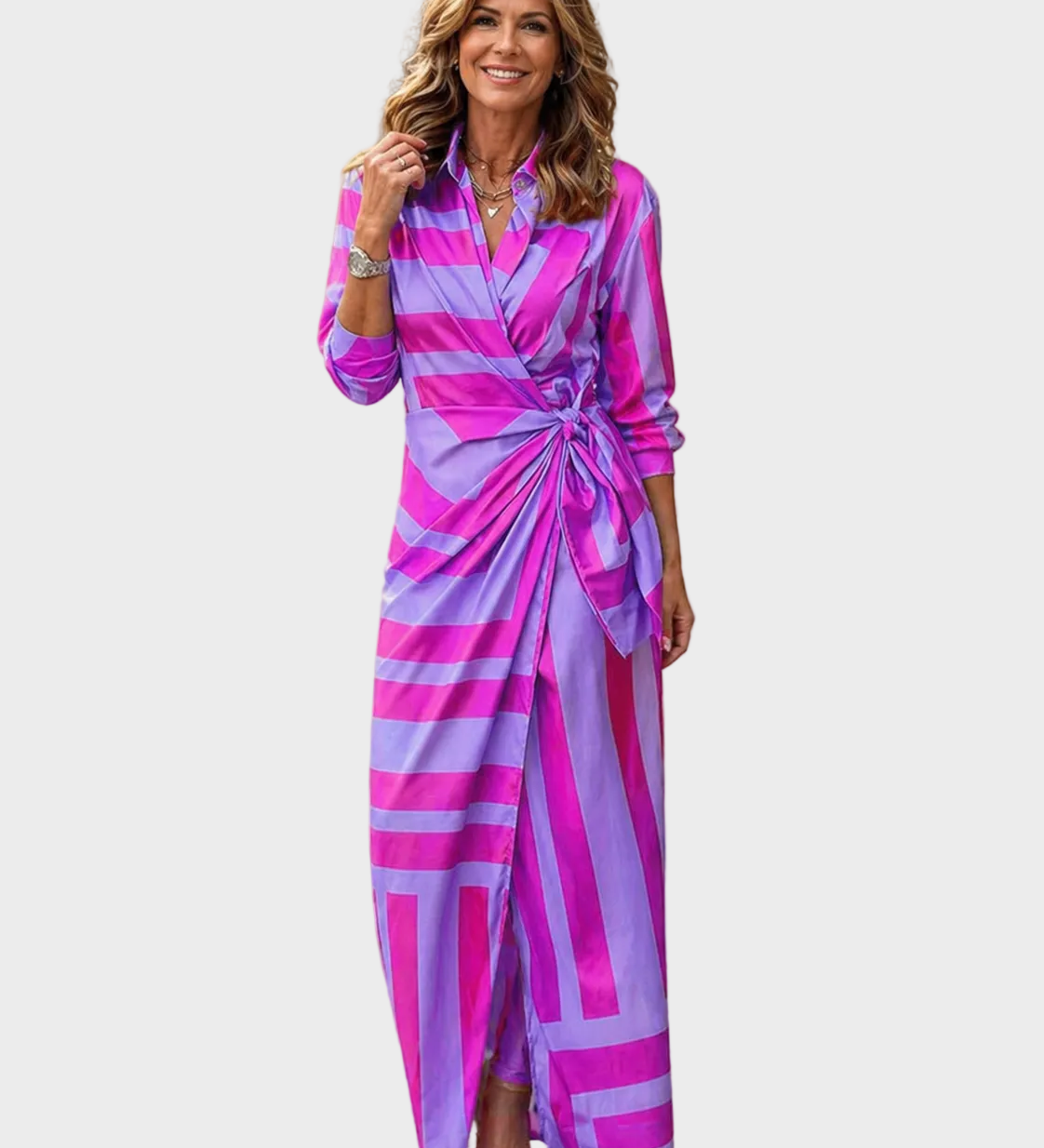 Lola - Maxi Print Šaty