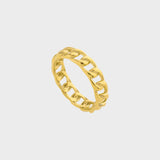 Marie Elegantní Anillo Con Cadena Prstenseřetízkem