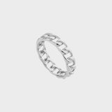 Marie Elegantní Anillo Con Cadena Prstenseřetízkem