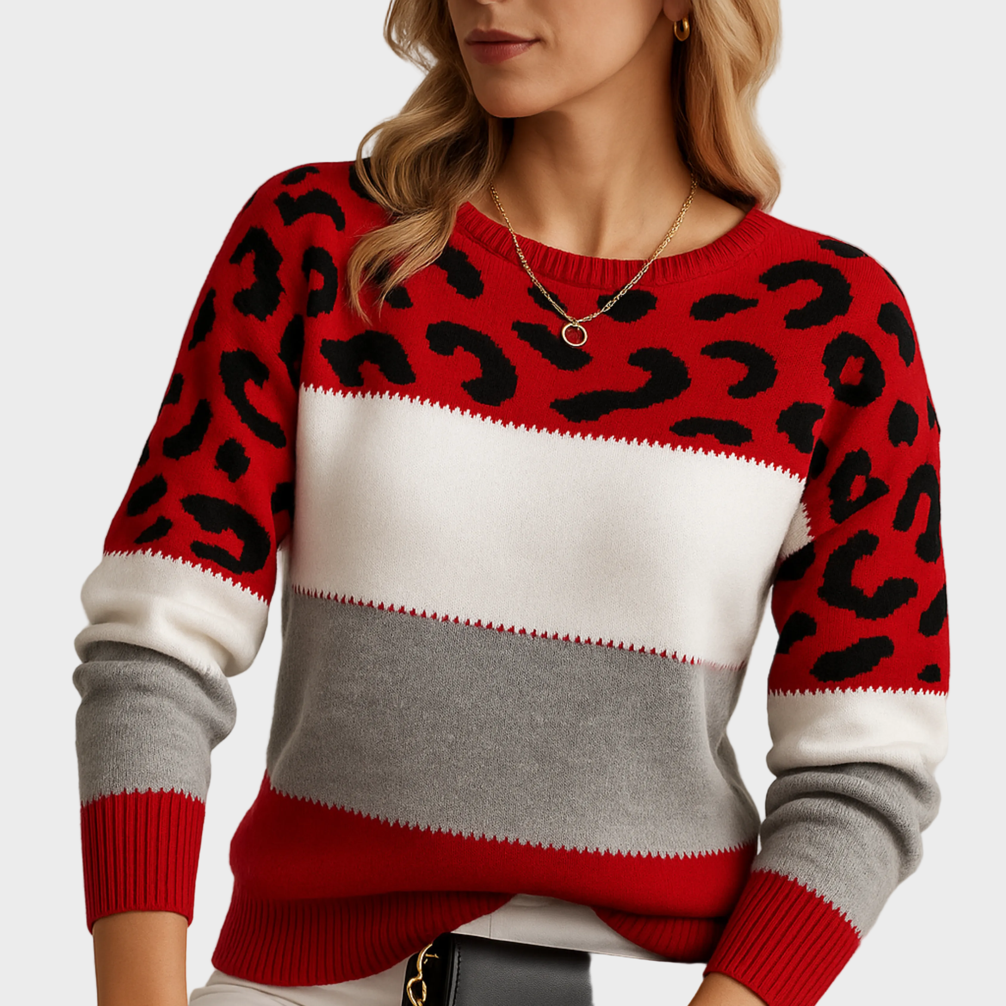 Vera | Elegantní leopardí svetr