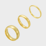 Adéla Elegantní Prsten Každodenní Minimalistické Nosení
