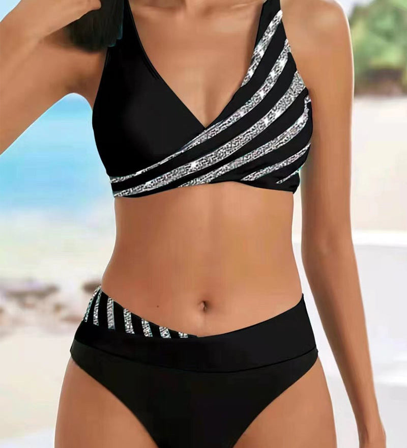 Mona - Tisknutý bikini v teplých tónech