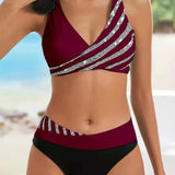 Mona - Tisknutý bikini v teplých tónech