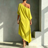 Mirela – Elegantní Asymetrické Šaty