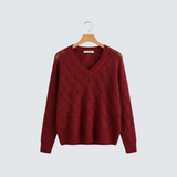 Klára | Elegantní svetr s V-výstřihem
