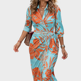 Lola - Maxi Print Šaty