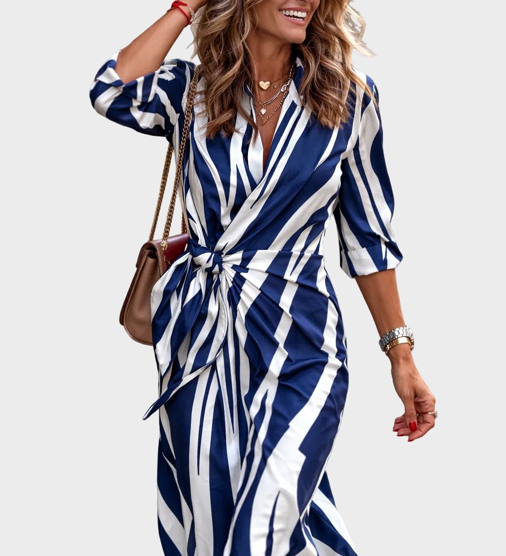 Lola - Maxi Print Šaty