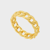 Marie Elegantní Anillo Con Cadena Prstenseřetízkem