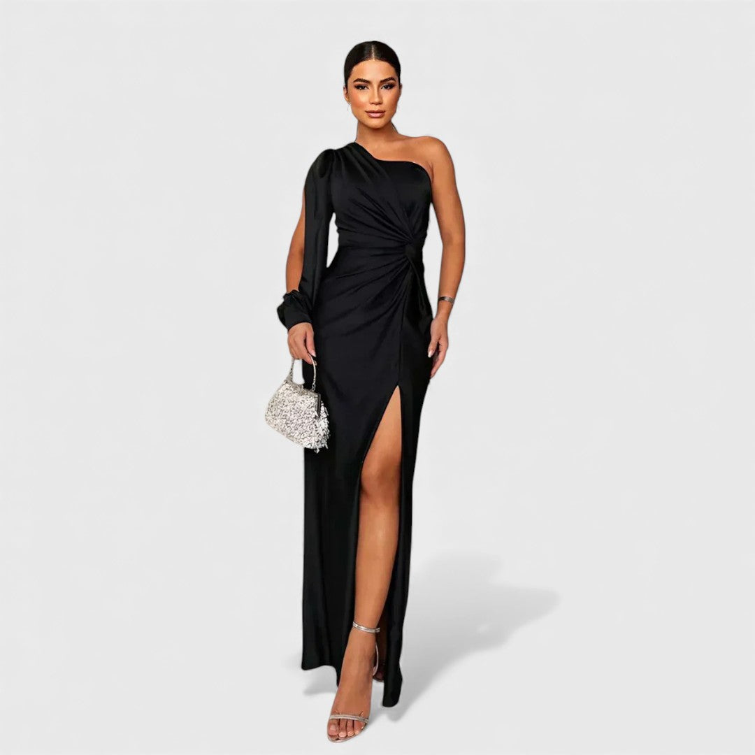 Melyssa - Elegantní Maxi Šaty na Večer