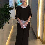 Liana – Elegantní set topu a sukně