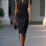 Bianca – Elegantní Midi Šaty