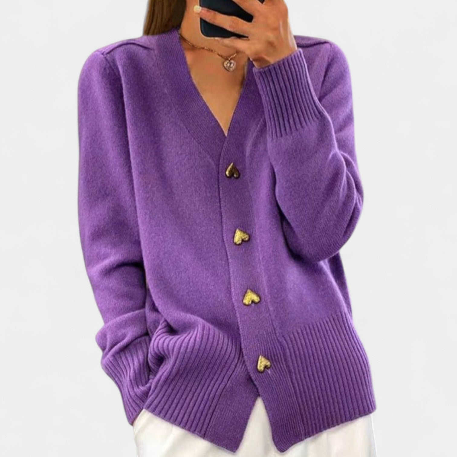 Veronika – Podzimní cardigan